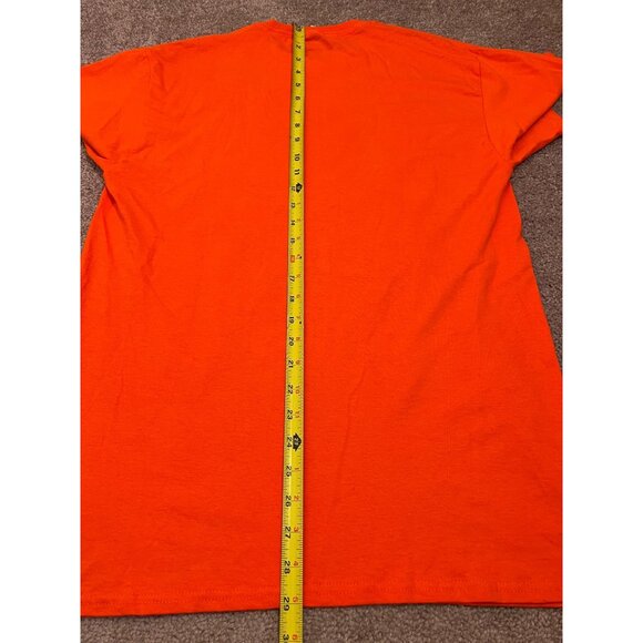 Fruit Of The Loom Heavy HD Halloween M T-Shirt "I'm Here For The Boos" Skeleton - Picture 5 of 10